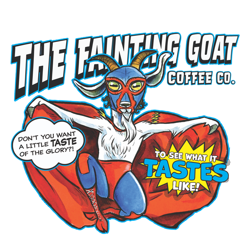 Sticker / Nacho | The Fainting Goat Coffee Co.
